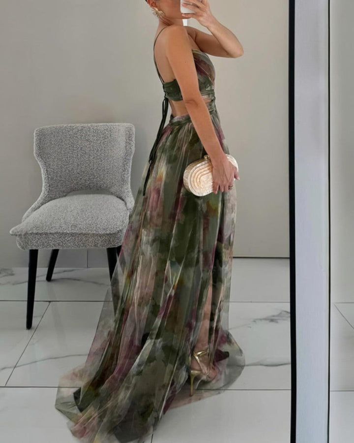Eliana | Floral Style Long Dress