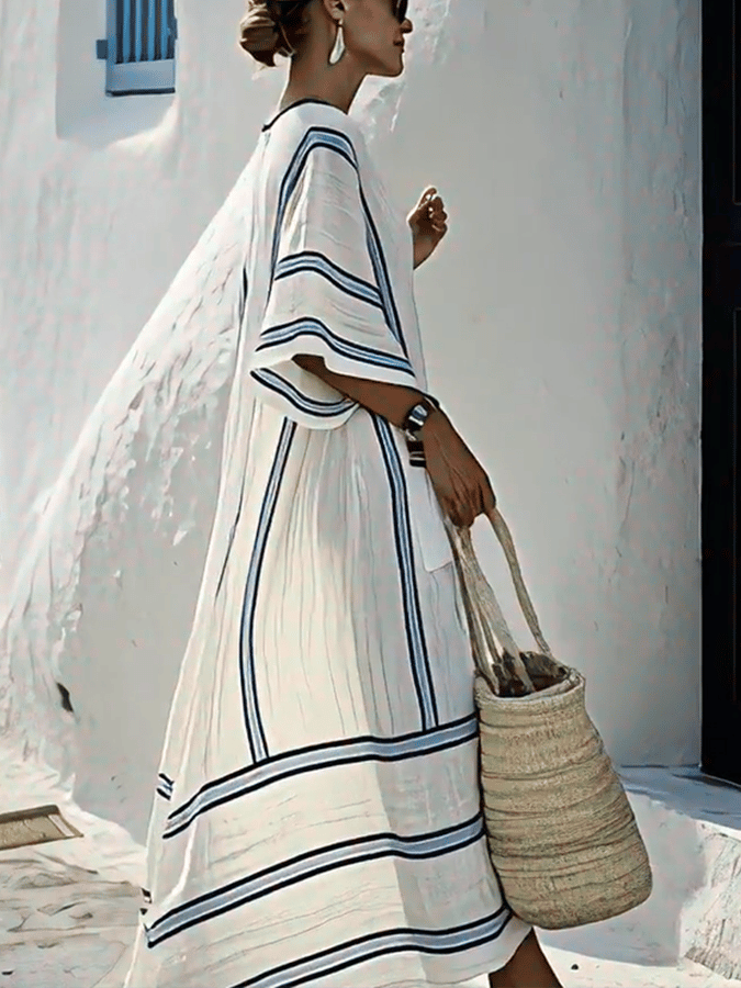 Elowen | Loose Striped Dress