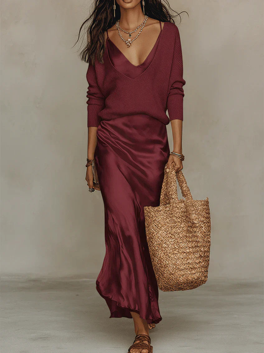 Camille | Layered Dress Set