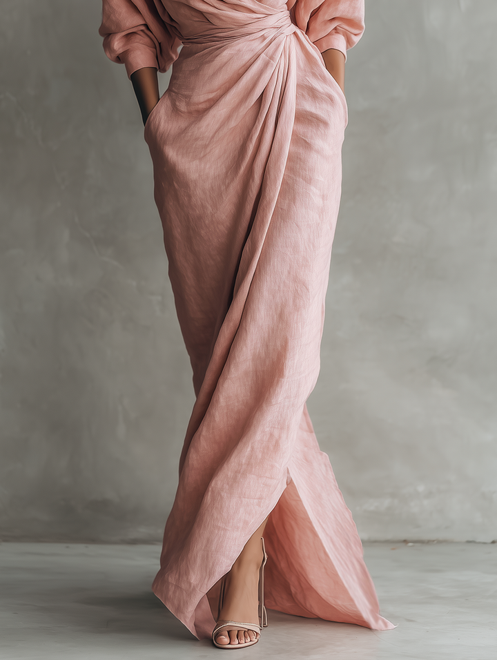 Rosie | Elegant V-Neck Maxi Dress