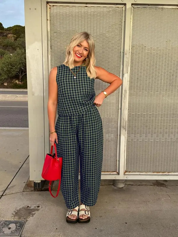 Leigh | Lightweight Casual Sleeveless Two-Piece Loungewear