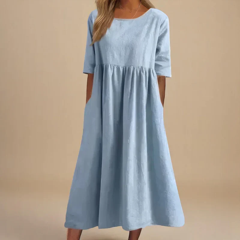 Figure flattering summer dress