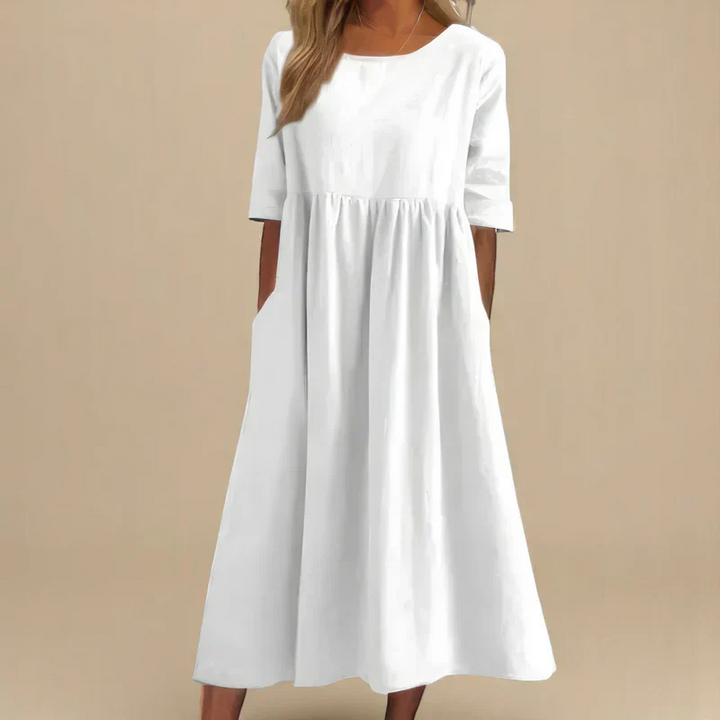 Figure flattering summer dress