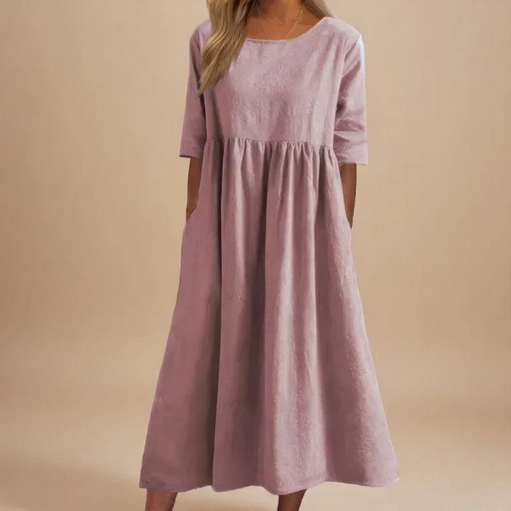 Figure flattering summer dress