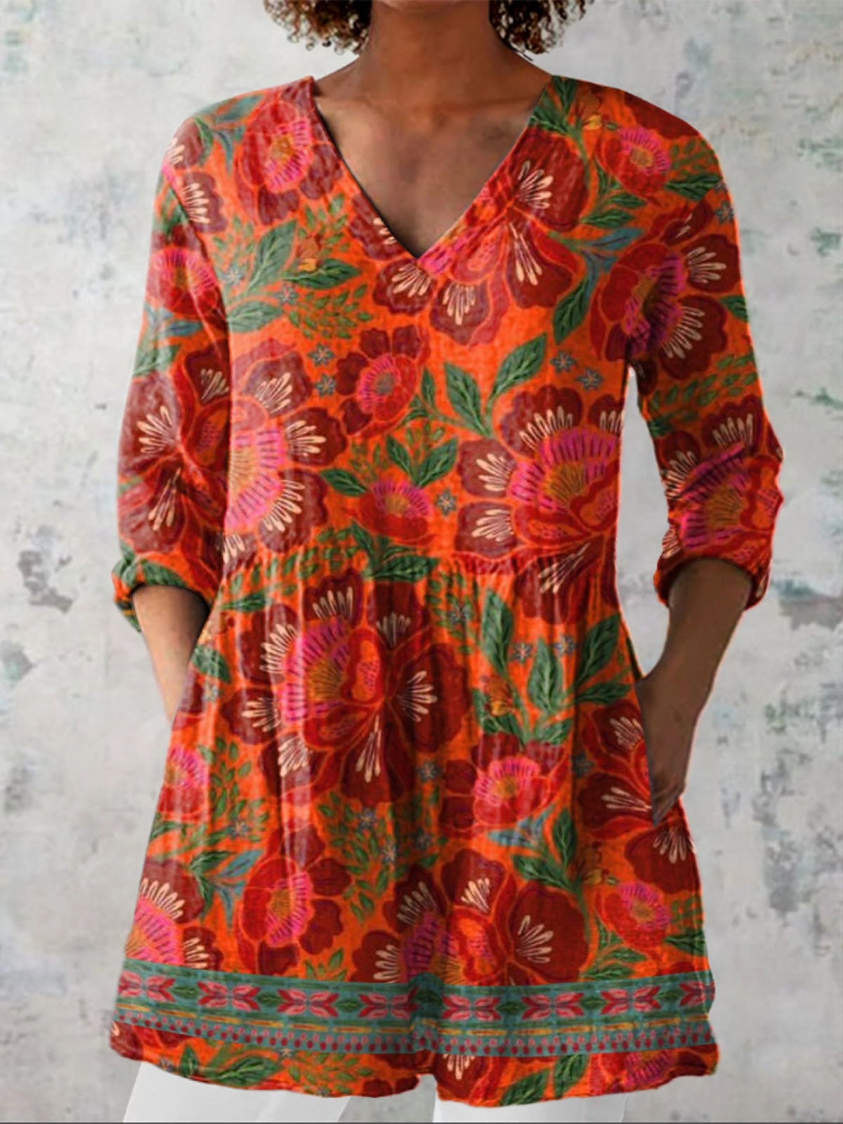 Red Orange / 5XL