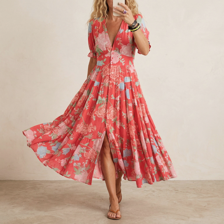 Elise | Floral Summer Dress