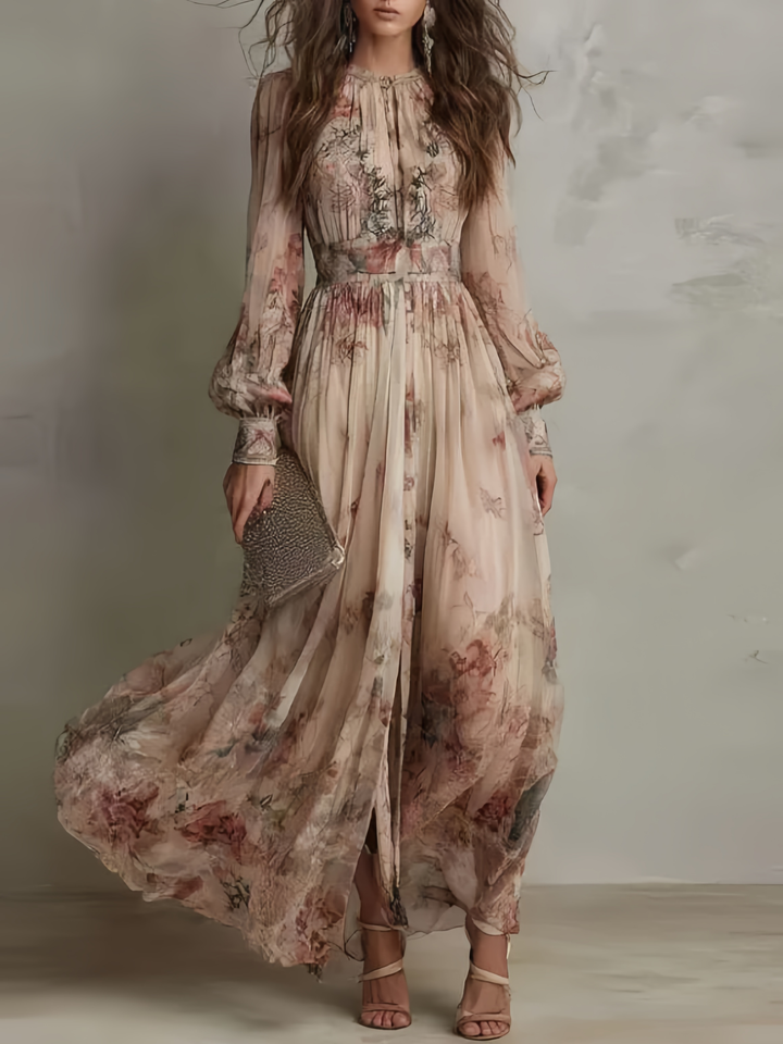 Elodie | Elegant Floral Summer Dress