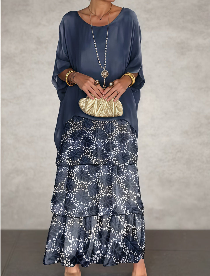 Dahlia | Flowing Ruffle Maxi Dress