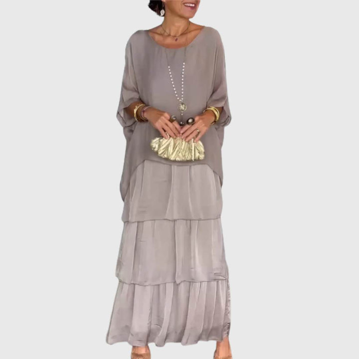 Dahlia | Flowing Ruffle Maxi Dress