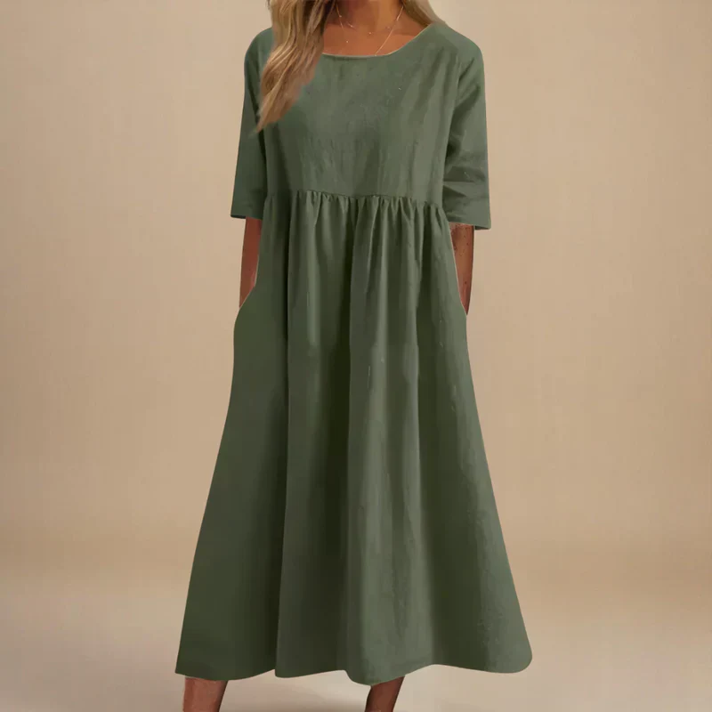Figure flattering summer dress