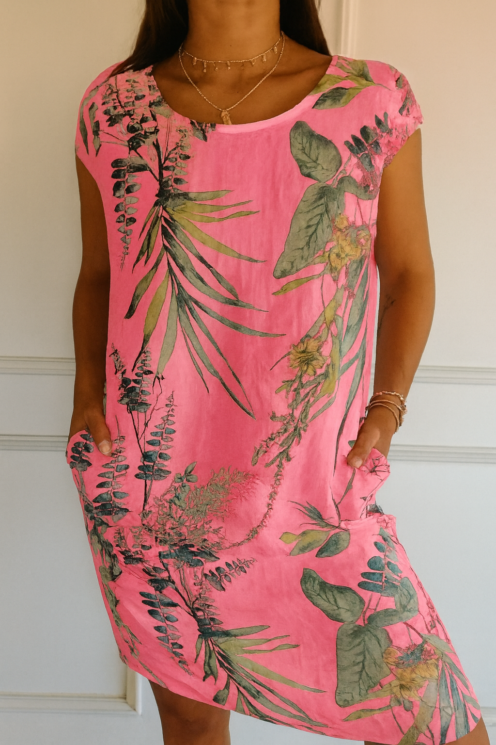 Pink (Almost sold out) / 5XL (22-24)