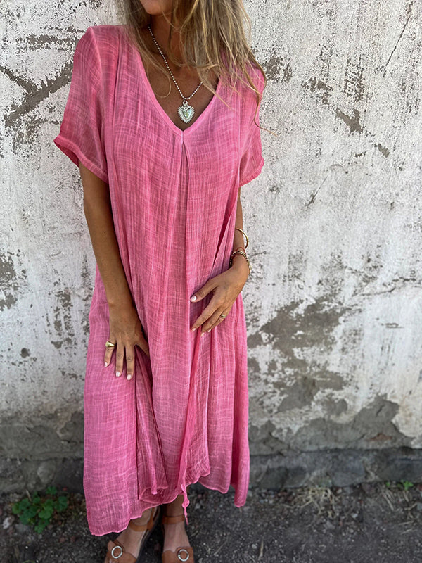 Everyday summer dress in linen
