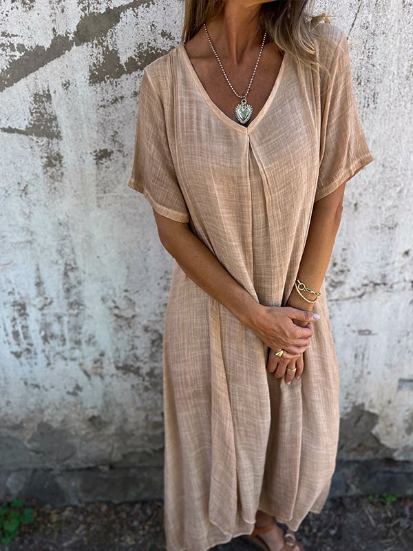 Everyday summer dress in linen