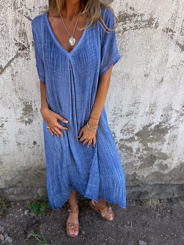 Everyday summer dress in linen