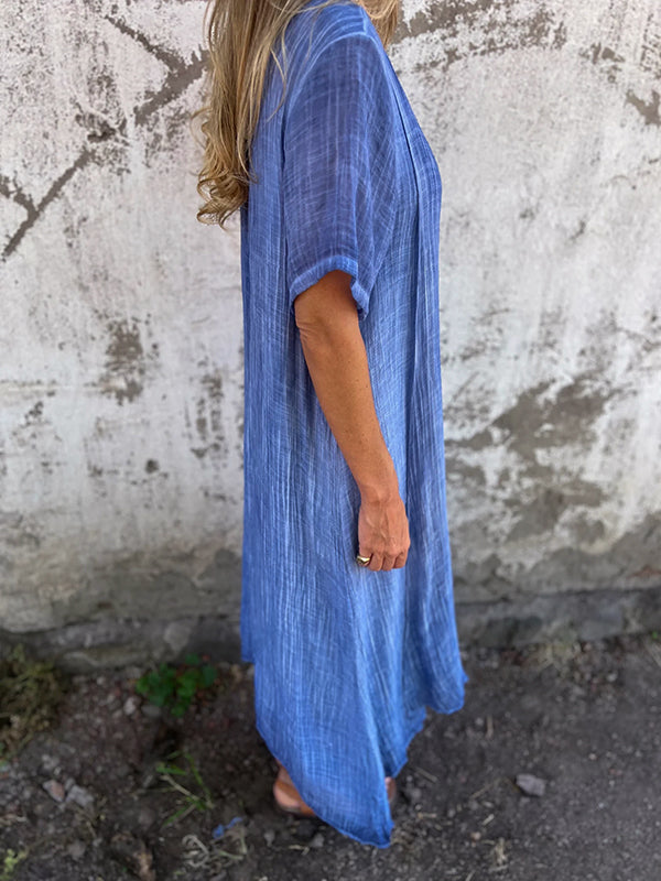 Everyday summer dress in linen