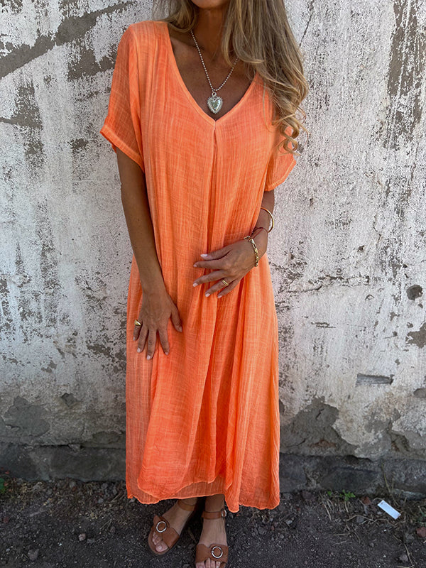 Everyday summer dress in linen