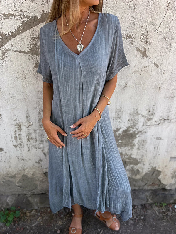 Everyday summer dress in linen