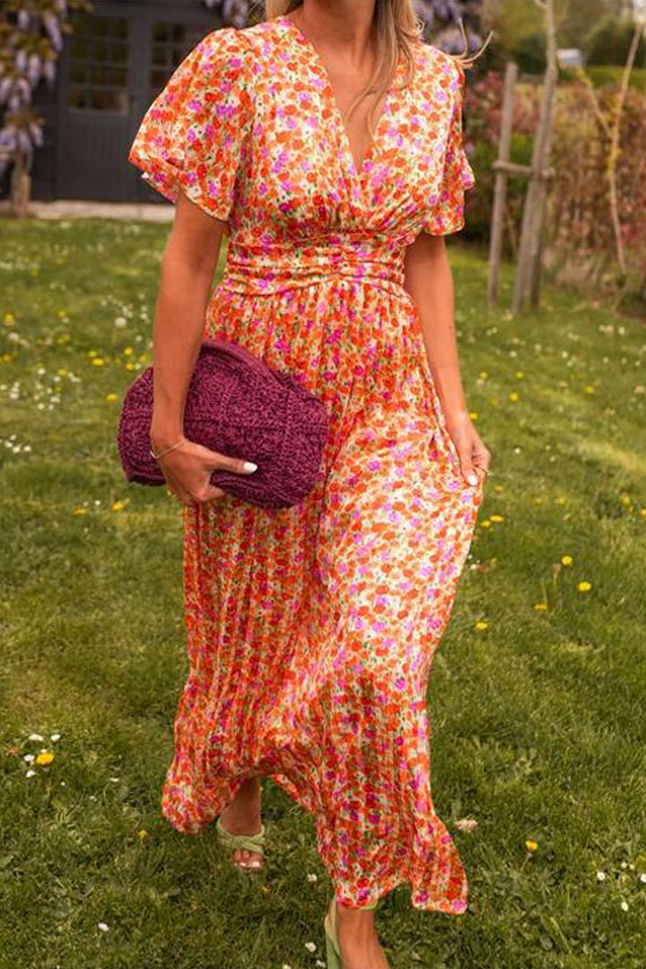 Cute floral summer dress