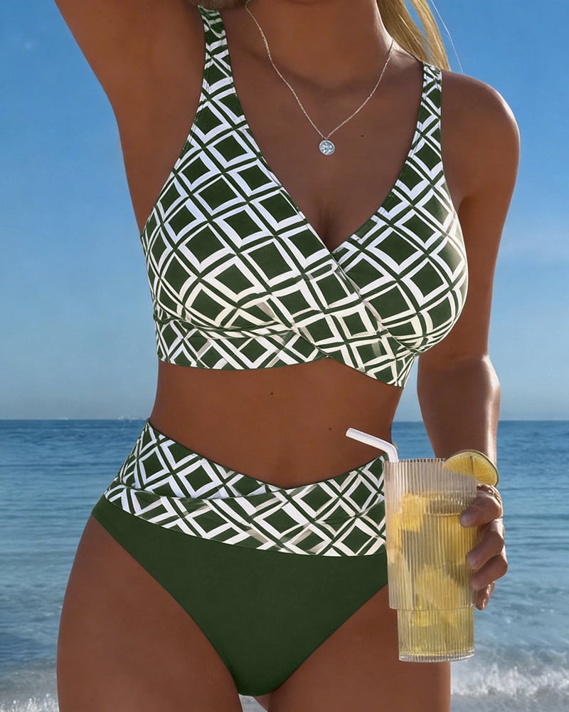 Paula | Printed Bikini Set