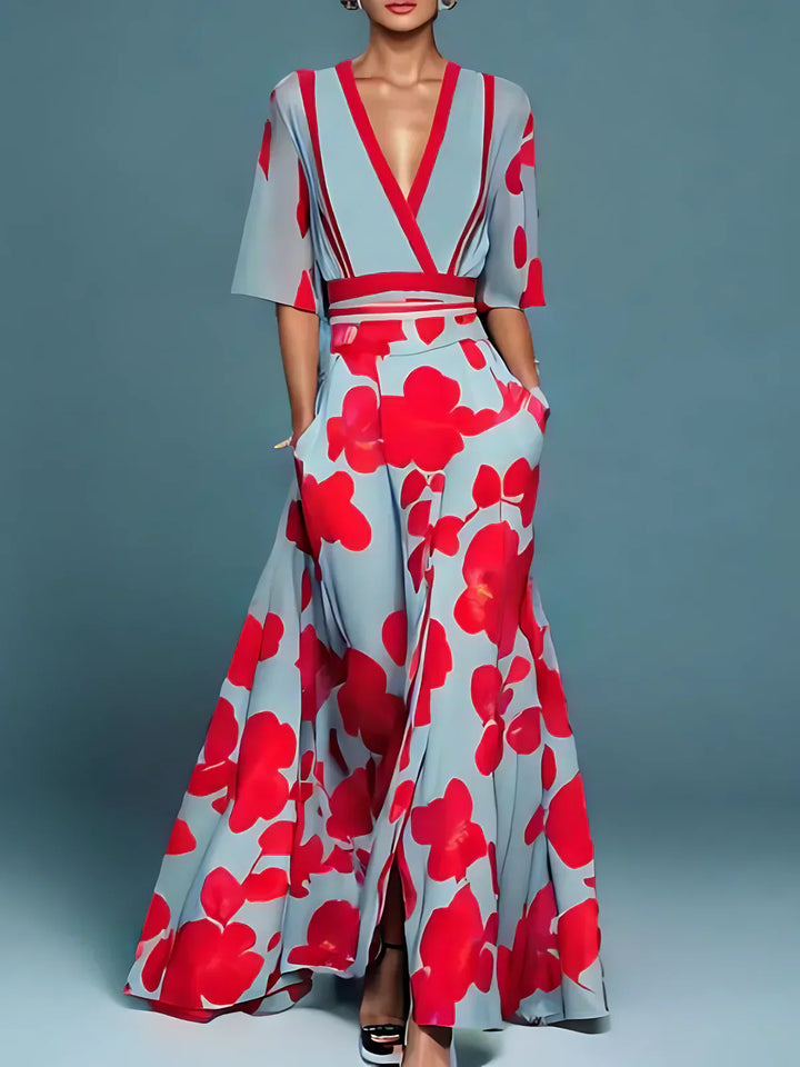 Scarlett | Elegant Floral Dress