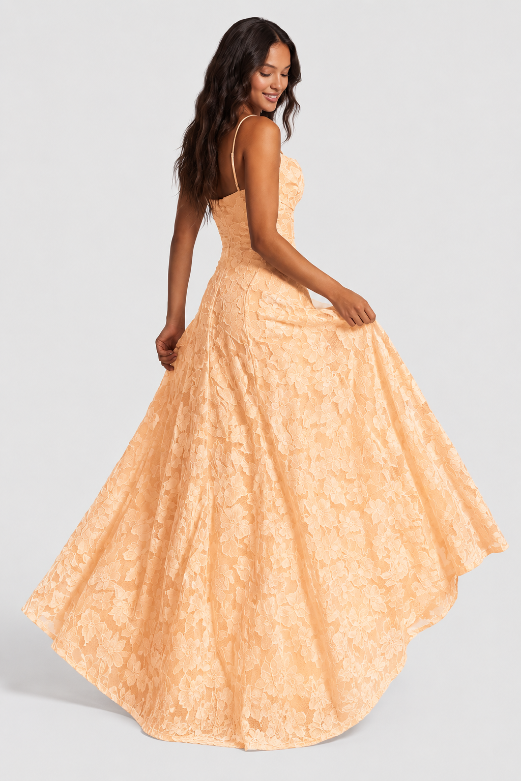 Sophia | Floral Lace Maxi Dress
