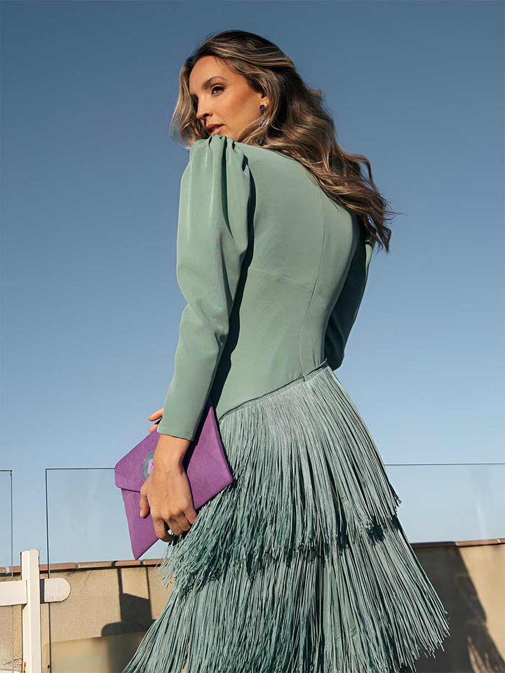 Isla | Fringe Dress