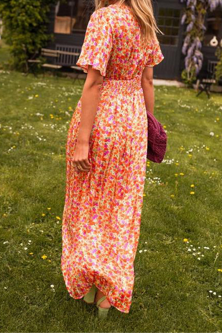 Cute floral summer dress