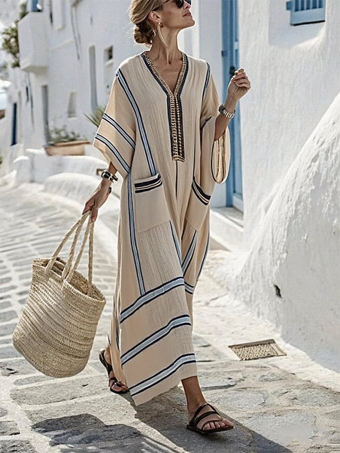 Elowen | Loose Striped Dress