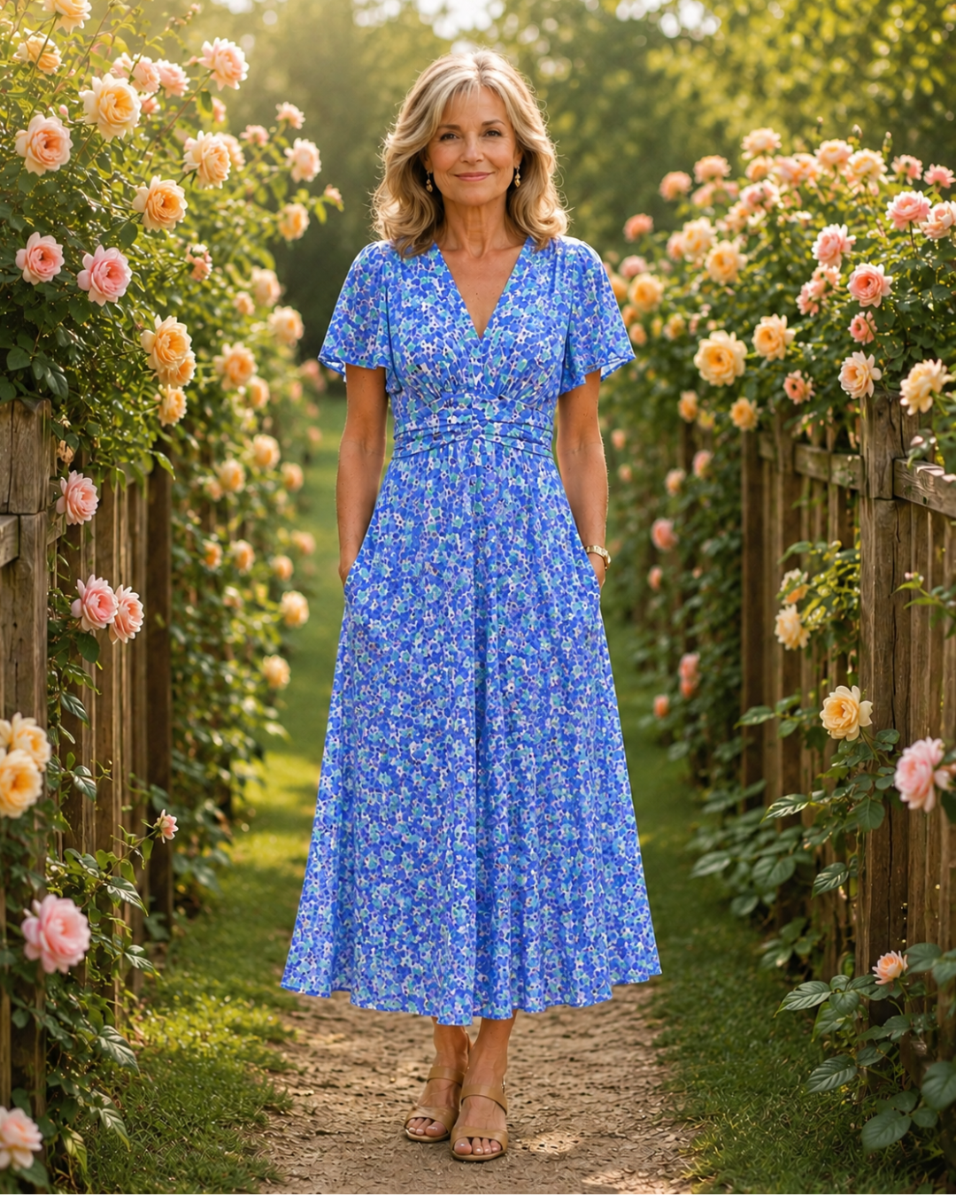 Blue / UK 22 (4XL)