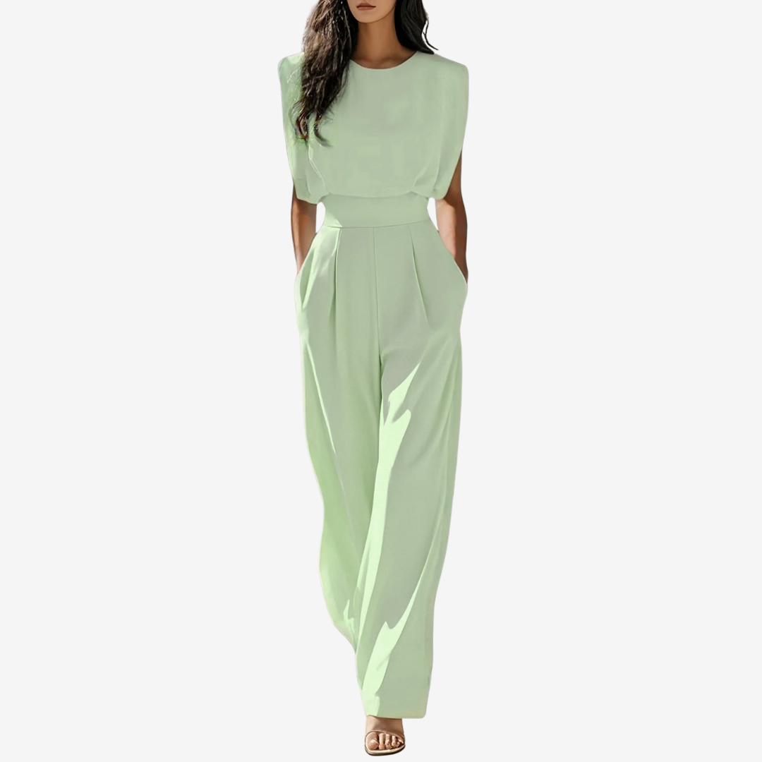 Aria | Belted Jumpsuit
