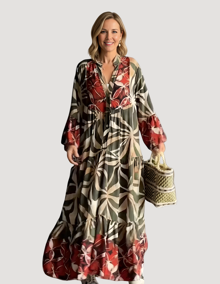 Flowing boho dress