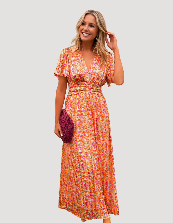 Cute floral summer dress