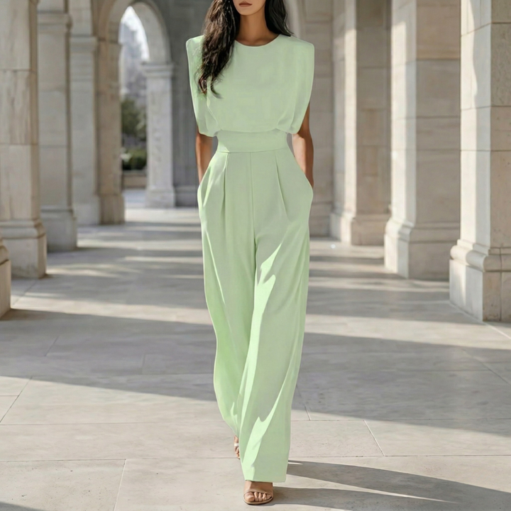 Aria | Belted Jumpsuit