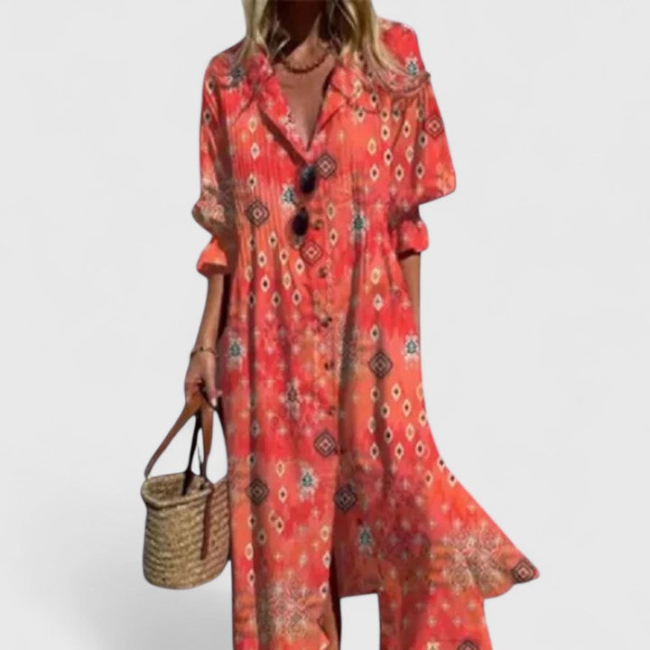 Viona | Elegant Boho Dress