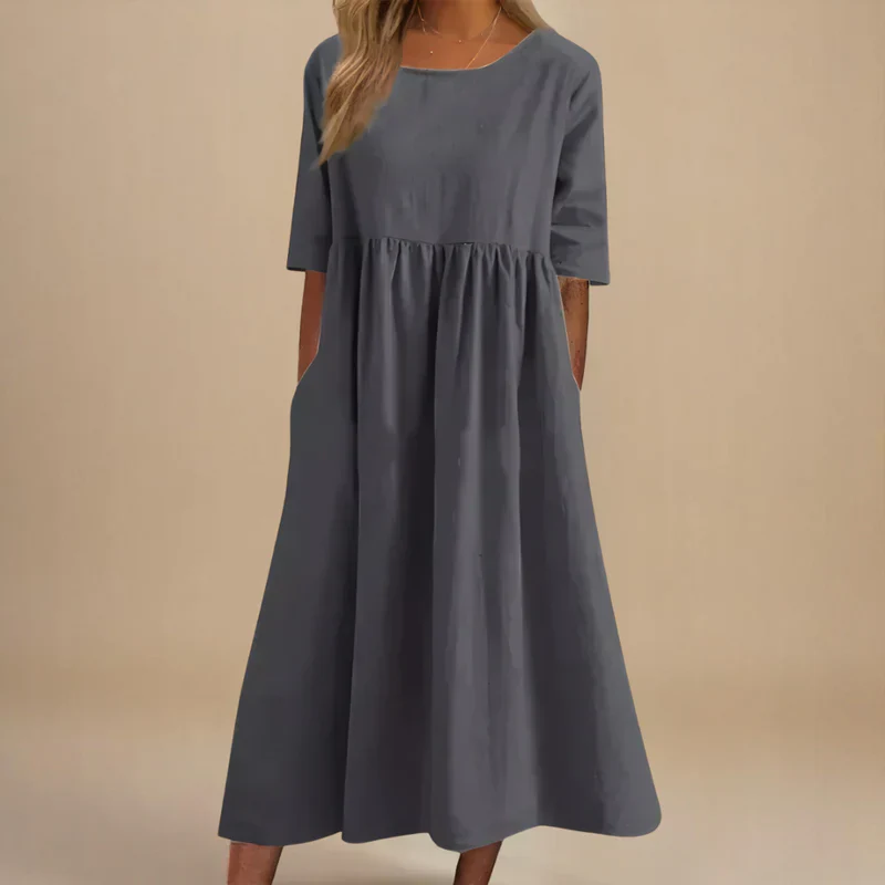 Figure flattering summer dress