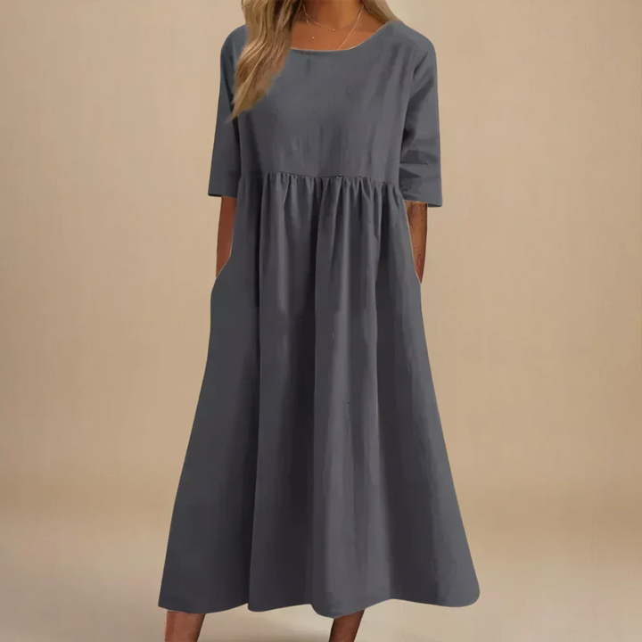 Figure flattering summer dress