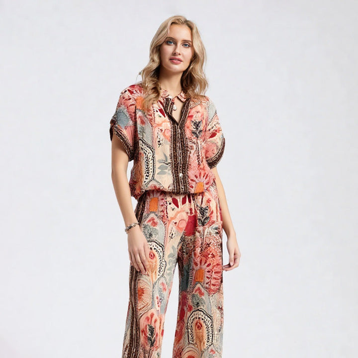 The Coral Bay - Printed Two-Piece Set