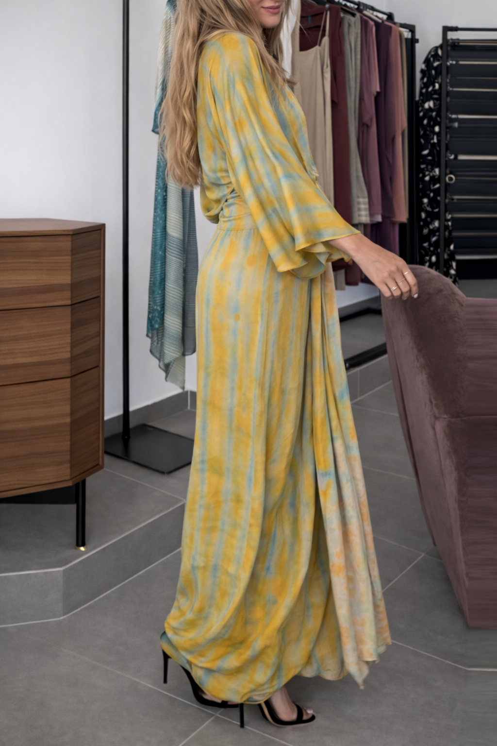 Belle | Kimono Style Long Dress
