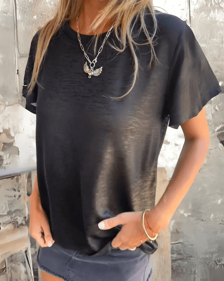 Ella | Graceful Sleeve Everyday Tee