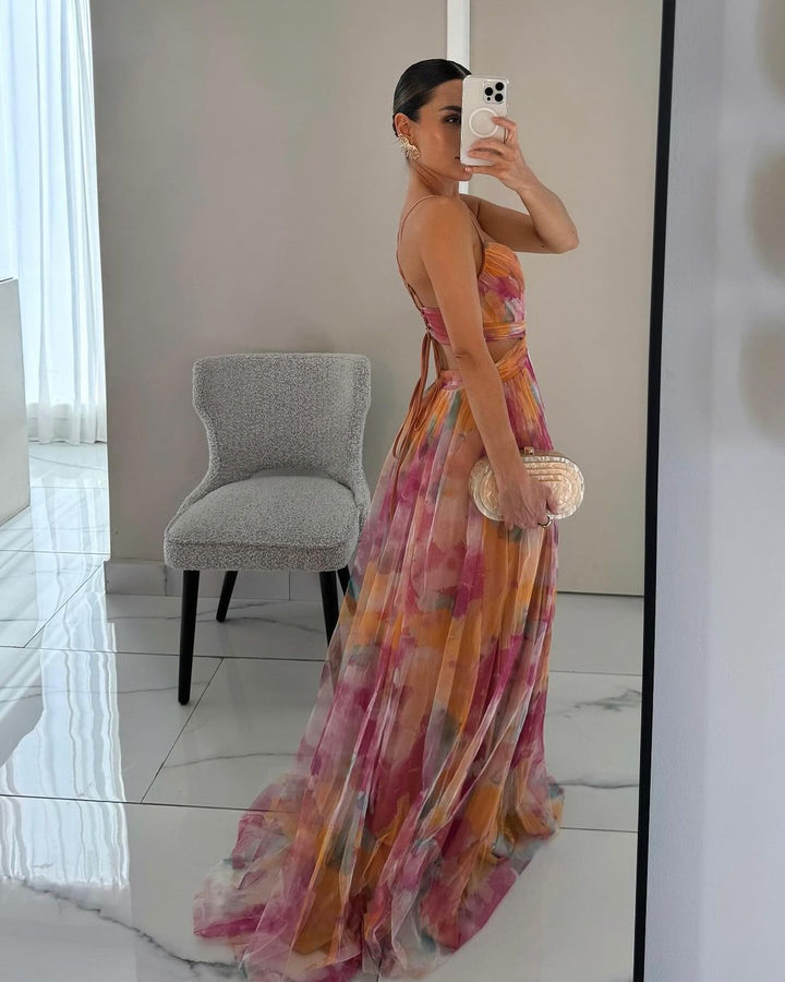 Eliana | Floral Style Long Dress