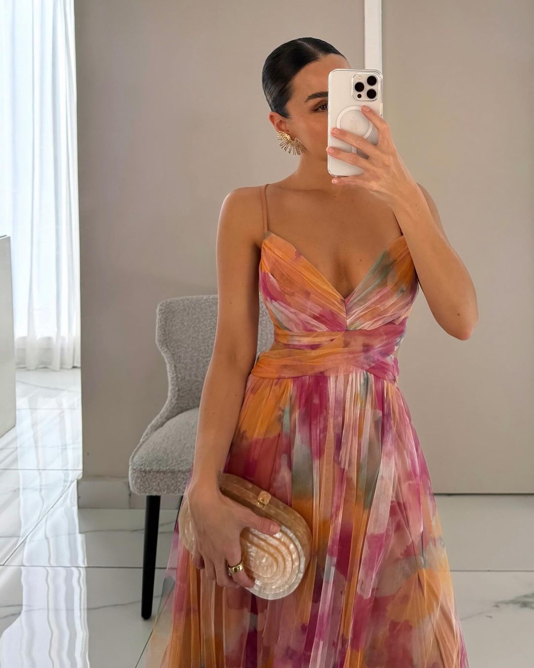 Eliana | Floral Style Long Dress