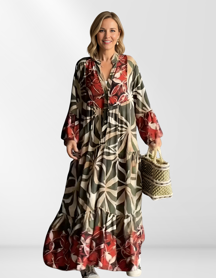 Flowing boho dress