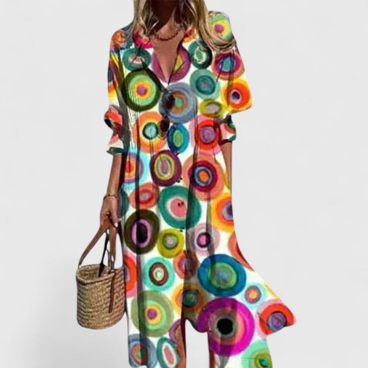 Viona | Elegant Boho Dress