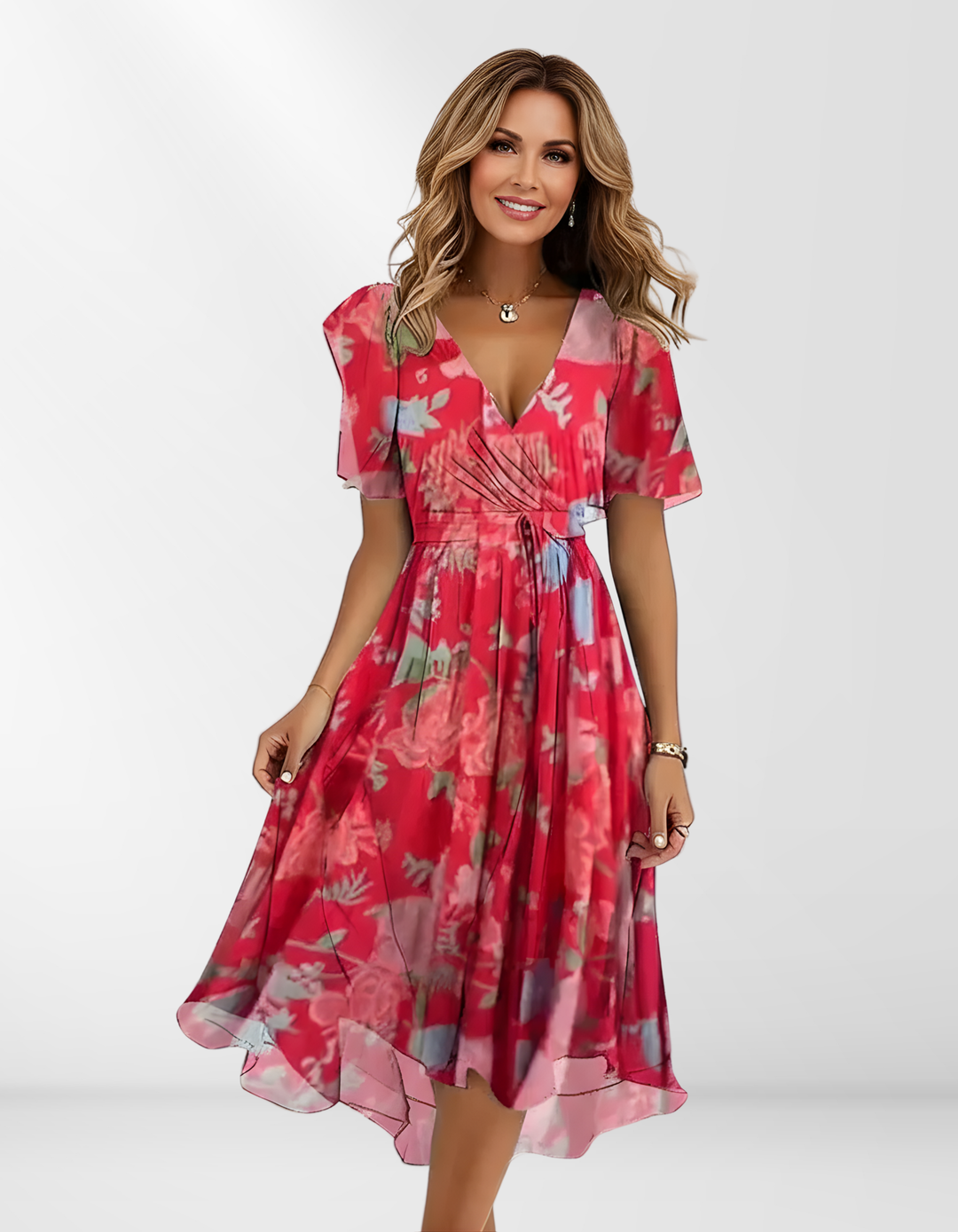Loose and light summer dress