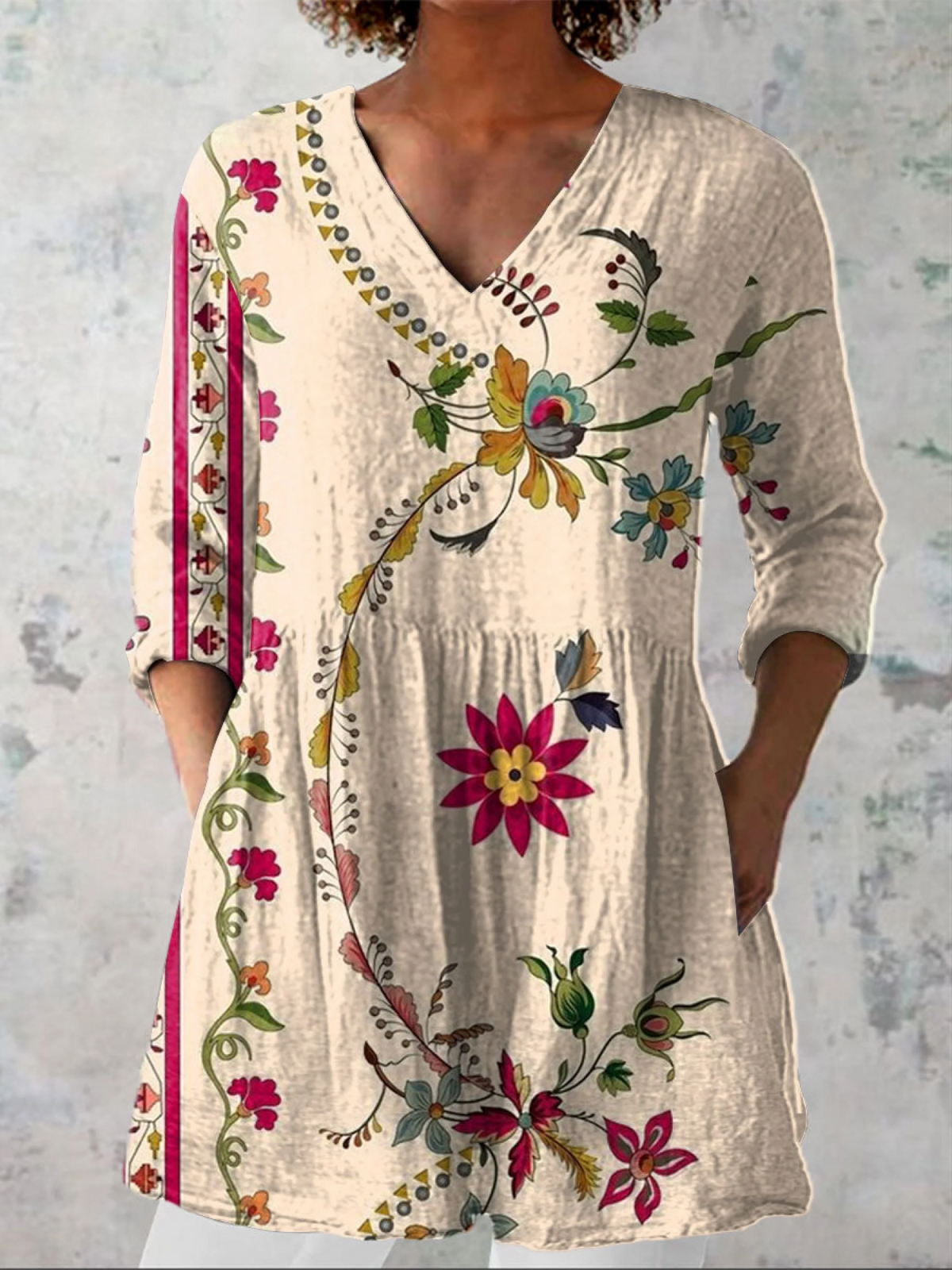 Beige / 5XL