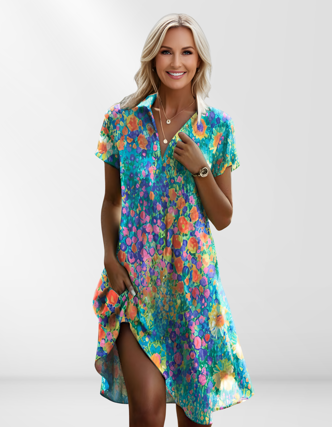 Boho chic summer dress