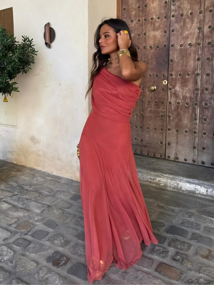 Rosamund | Off-Shoulder Maxi Dress