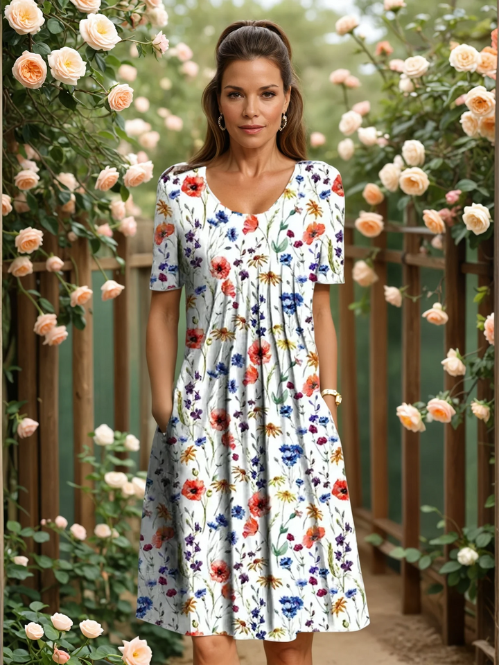 Eleanor | Elegant Dress With Tummy Coverage