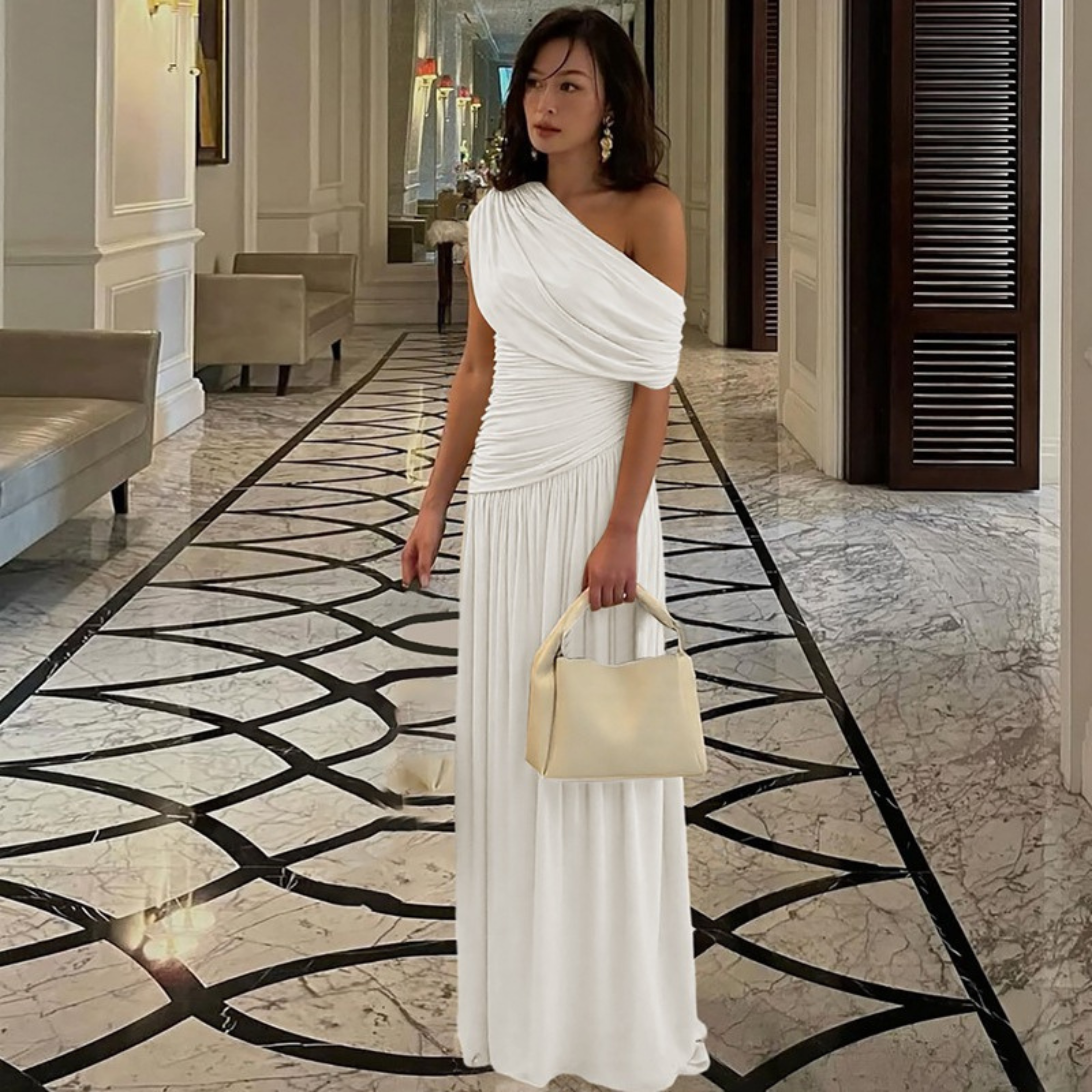 White / UK 12-14 (L)