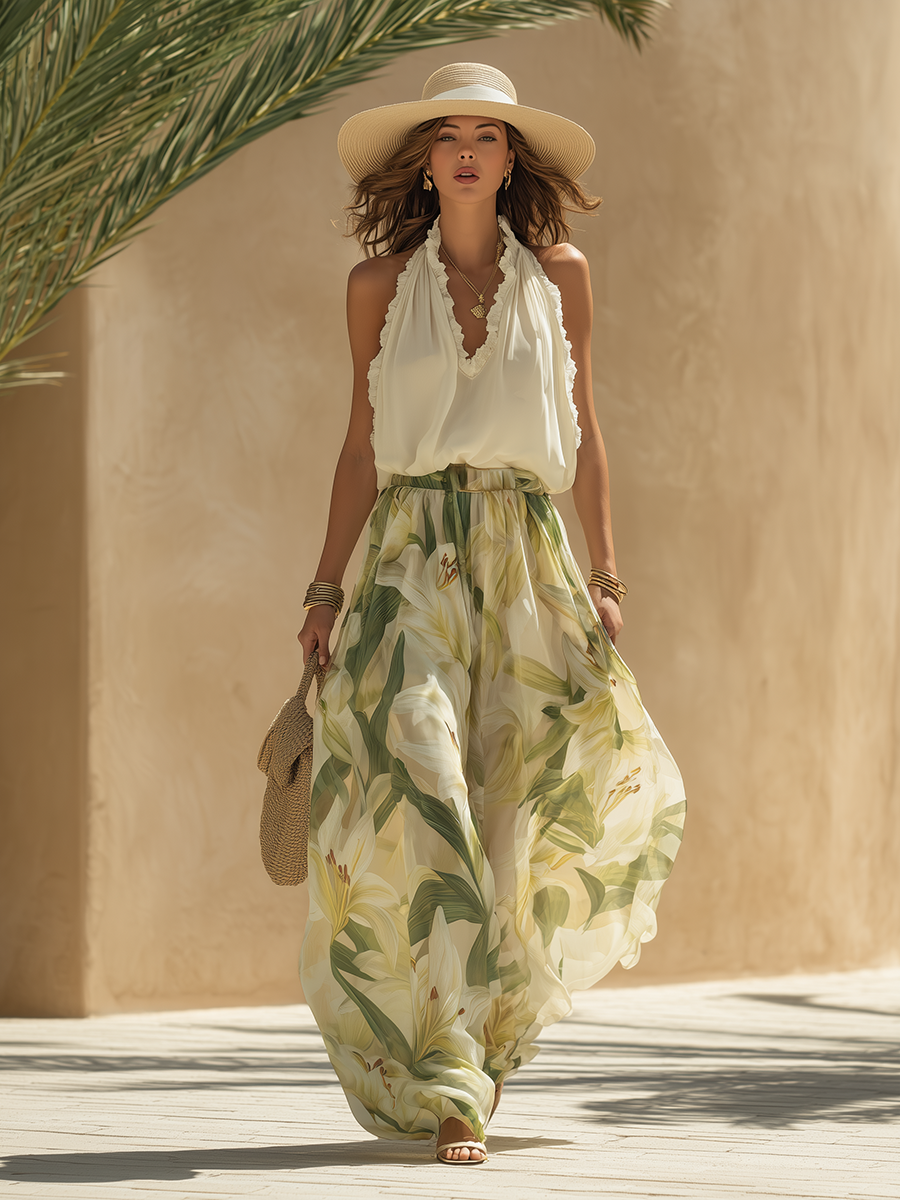 Sienna | Lily Print Two-Piece Set